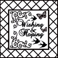 Wishing and hoping page pack  sold in 3\'s